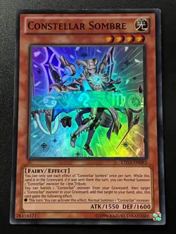 Constellar Sombre LTGY-EN093 Super Rare Unlimited Light Play+ Yugioh - Image 1
