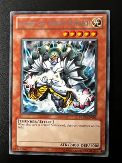 Zaboog the Thunder Monarch DL09-EN009 Light Blue Rare Near Mint Yugioh - Image 1
