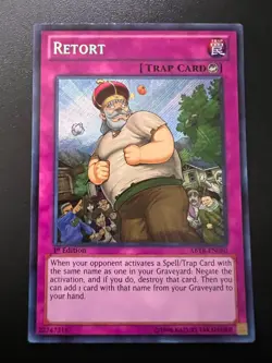 Retort ABYR-EN080 Secret Rare 1st Edition Near Mint Yugioh - Image 1