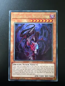 Destrudo the Lost Dragon's Frisson CIBR/MP18 Rare 1st Edition Near Mint Yugioh - Image 1