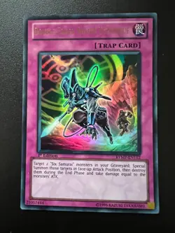 Double-Edged Sword Technique RYMP-EN112 Ultra Rare 1st Edition Near Mint Yugioh - Image 1