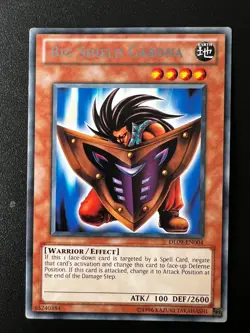 Big Shield Gardna DL09-EN004 Light Blue Rare Duelist League Near Mint Yugioh - Image 1