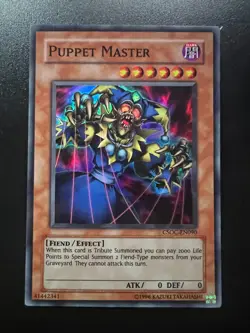 Puppet Master CSOC-EN090 Super Rare Unlimited Near Mint Yugioh - Image 1
