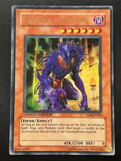 The End of Anubis TLM-ENSE4 Ultra Rare Near Mint Yugioh - Image 1