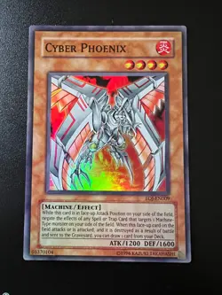 Cyber Phoenix EOJ-EN009 Super Rare Unlimited Near Mint Yugioh - Image 1