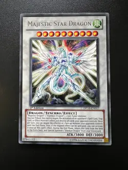 Majestic Star Dragon DP10-EN017 Rare 1st Edition Near Mint Yugioh - Image 1