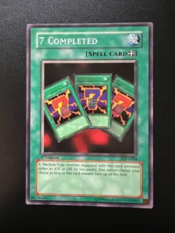 7 Completed PSV-E004 1st Edition Common Near Mint Yugioh - Image 1