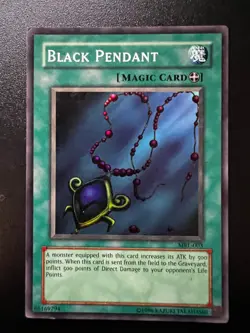 Black Pendant MRL-003 Super Rare Unlimited Heavy Play Yugioh - Image 1