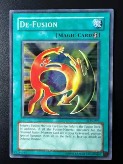 De-Fusion LON-097 Super Rare Unlimited Light Play+ Yugioh - Image 1