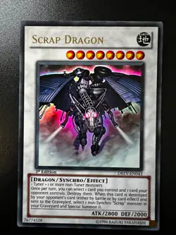 Scrap Dragon DREV-EN043 Ultra Rare 1st Edition Near Mint Yugioh - Image 1