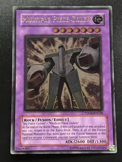 Multiple Piece Golem TDGS-EN038 Ultimate Rare Unlimited Light Play+ Yugioh - Image 1