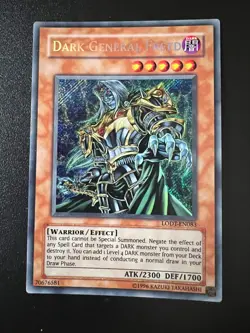 Dark General Freed LODT-EN083 Secret Rare Unlimited Near Mint Yugioh - Image 1