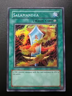 Salamandra SDD-E003 Prismatic Secret Rare Near Mint Yugioh - Image 1