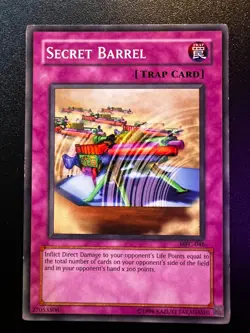 Secret Barrel MFC-046 Common Unlimited Light Play+ Yugioh - Image 1