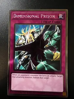 Dimensional Prison NKRT-EN034 Platinum Rare Near Mint Yugioh - Image 1