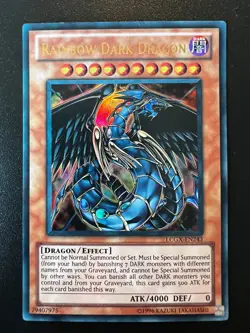 Rainbow Dark Dragon LCGX-EN243 Ultra Rare Unlimited Near Mint Yugioh - Image 1
