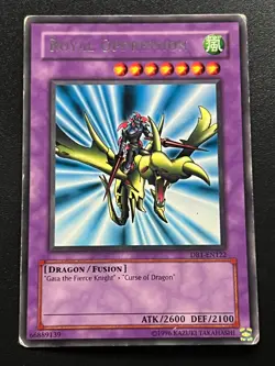 Gaia the Dragon Champion DB1-EN122 Royal Oppression MISPRINT Mod Play Yugioh - Image 1