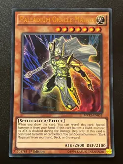 Palladium Oracle Mahad MVP1-EN053 Ultra Rare 1st Edition Near Mint Yugioh - Image 1