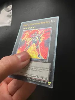 Number 12: Crimson Shadow Armor Ninja ORCS-EN042 Ultimate 1st Mod Play Yugioh - Image 3
