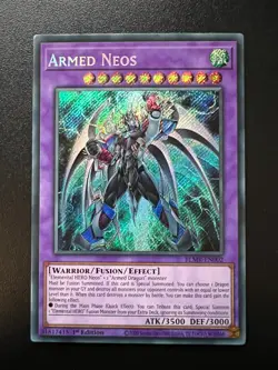 Armed Neos BLMR-EN002 Secret Rare 1st Edition Near Mint Yugioh - Image 1