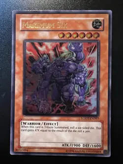 Maximum Six LODT-EN097 Ultimate Rare Unlimited EURO Original Near Mint Yugioh - Image 1