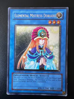 Elemental Mistress Doriado TLM-EN034 Ultimate Rare 1st Edition EURO LP+ Yugioh - Image 1