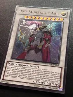 Odin, Father of the Aesir STOR-EN040 Ultimate Rare Unlimited Light Play+ Yugioh - Image 3