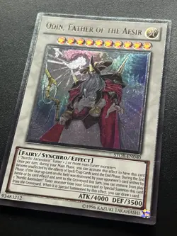 Odin, Father of the Aesir STOR-EN040 Ultimate Rare Unlimited Light Play+ Yugioh - Image 4