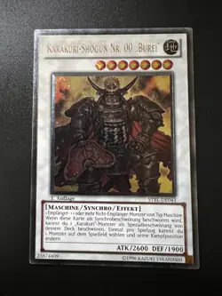 KARAKURI SHOGUN MDL 00 Burei STBL-DE043 German Ultimate 1st Ed Near Mint Yugioh - Image 1