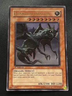 Phantom Dragon LODT-EN041 Ultimate Rare 1st Edition EURO Near Mint Yugioh - Image 1