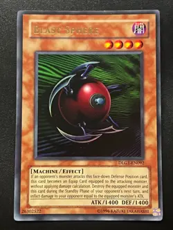 Blast Sphere DLG1-EN092 Ultra Rare Dark Legends Near Mint Yugioh - Image 1