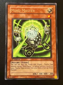 Mind Master TDGS-EN016 Rare 1st Edition Light Play+ Yugioh - Image 1