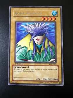 Aqua Madoor LOB-E021 Rare 1st Edition Near Mint Yugioh - Image 1