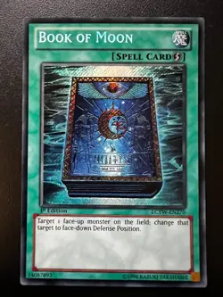 Book of Moon LCYW-EN270 Secret Rare 1st Edition Near Mint Yugioh - Image 1