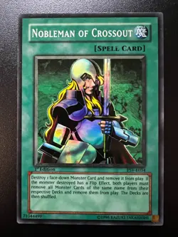 Nobleman of Crossout PSV-E034 Super Rare 1st Edition Moderate Play Yugioh - Image 1