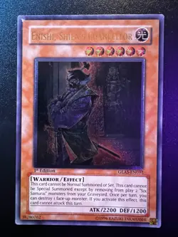 Enishi, Shien's Chancellor GLAS-EN032 Ultimate 1st Ed EURO Light Play+ Yugioh - Image 1