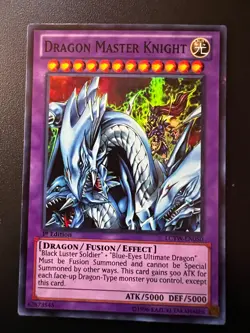 Dragon Master Knight LCYW-EN050 Super Rare 1st Edition Near Mint Yugioh - Image 1