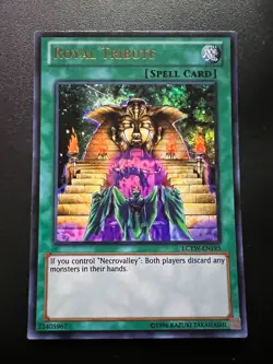 Royal Tribute LCYW-EN195 Ultra Rare Unlimited Near Mint Yugioh - Image 1