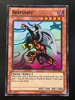 Berformet LCYW-EN045 Super Rare 1st Edition Near Mint Yugioh - Image 1