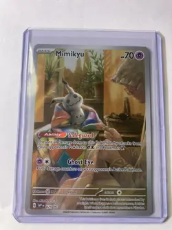 Pokemon TCG Mimikyu Scarlet & Violet Promo Card 075/Promo Near Mint Condition - Image 1
