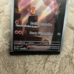 2023 Pokemon 151 Card CHARMANDER Full Art Illustration Rare English #168/165 - Image 5