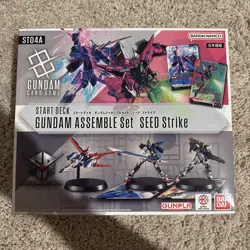 Gundam Card Game ST04A Gundam Assemble StarterSet SEED Strike JAPANESE VER - Image 1