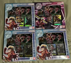 One Piece Card Game Illustration Box Vol.3 & Vol.4 Set Of 4 - Image 1