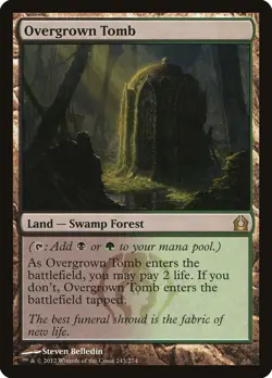 Overgrown Tomb Return to Ravnica Magic The Gathering MTG Card - Image 1