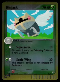 Pokemon Card - Ninjask Dragon 38/97 Uncommon Reverse Holo - Image 1