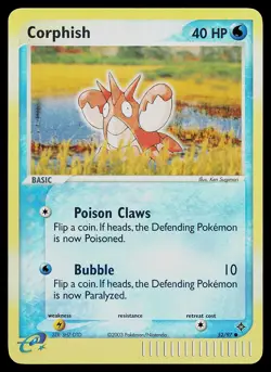 Pokemon Card - Corphish Dragon 52/97 Common Reverse Holo - Image 1