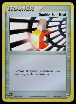 Pokemon Card - Double Full Heal Sandstorm 86/100 Uncommon Reverse Holo - Image 1