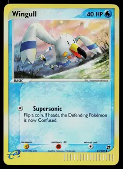 Pokemon Card - Wingull Sandstorm 84/100 Common Reverse Holo - Image 1