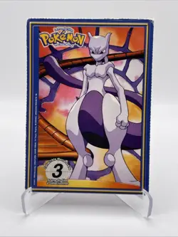 1999 Pokemon The First Movie - Collectible Scene Magazine Cards #3 Card DMG - Image 1