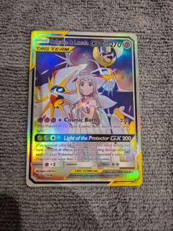 Solgaleo & Lunala GX - 254/236 - Cosmic Eclipse - Pokemon TCG Card - Image 1